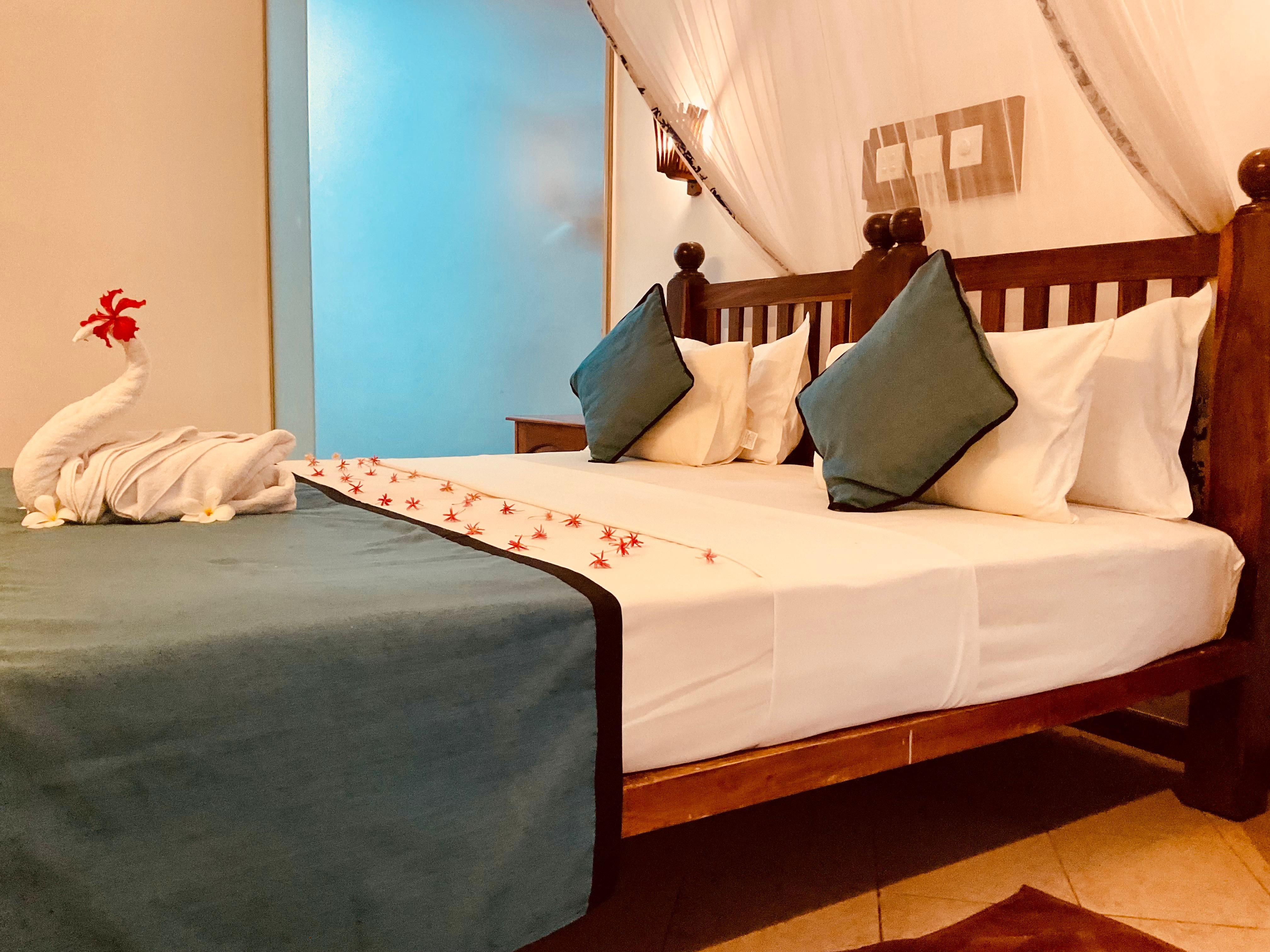 Luxusdetails im Deluxe-Zimmer